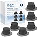 Fette Filter - Dust Cup Filter Compatible with Shark Cordless Pet Perfect Lithium-Ion Handheld Vacuums Models LV800 LV801 LV801C Compare to Part # XDCF800. (Pack of 6)