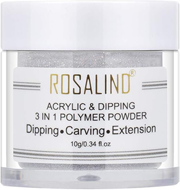 Pageantry 3 In 1 Powder Crystal Acrylic Powder Nail Art Decorations Tip Builder For Nail Art Tips Decoration/Crafts/DIY