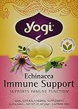 Echinacea Immune Support Tea Organic Yogi Teas 16 Bag