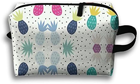 Zipper Ananas Pineapple Travel Cosmetic Makeup Storage Pouch Bag