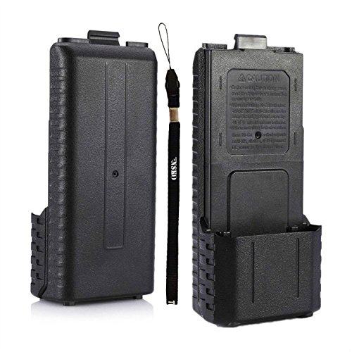 NSKI Two Way Radio Protection Case Soft Cover 6AA Battery Case for Baofeng Uv-5r 5ra 5rb 5re Plus Radio.