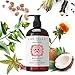 Laritelle Organic Shampoo 16 oz. Fortifying, Strengthening, Rejuvenating. Prevents Hair Shedding, Promotes New Hair Growth. Ayurvedic Herbs, Lavender, Ginger, Rosemary, Patchouli and Cloves. Vegan. GF