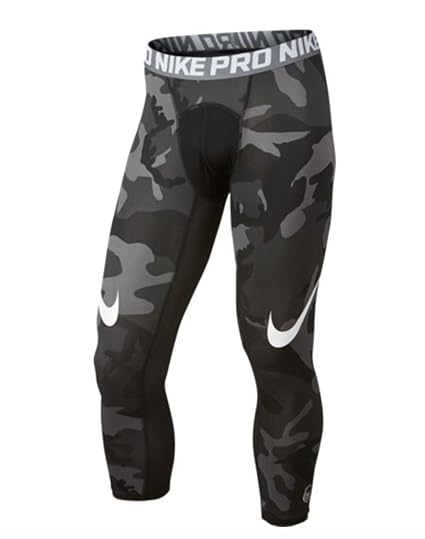 white nike football tights