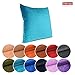 Shinnwa Velvet Super Soft Decorative Throw Pillow Case Solid Twin Side Cushion Covers for Bench, 18