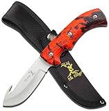 Elk Ridge ER-274RC Fixed Blade Knife 8.75-Inch Overall