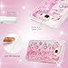 Galaxy J5 2016 Case, MOLLYCOOCLE Luxury Bling Glitter Sparkle Shell 3D Bling Sparkle Glitter Quicksand and Cute Star Flowing Liquid Soft TPU Cover for Samsung Galaxy J5 2016, Horns
