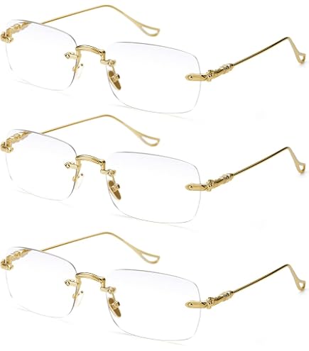Eyekepper Lunettes Lumière Bleue – Anti-fatigue, Style Demi-monture Noir, Zéro Soucis Pour Tes Yeux !