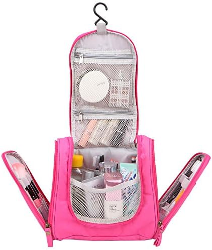 Solarfun Hanging Bathroom Bag Waterproof Travel Toiletry Kit For Grils Women Cosmetic Makeup Bags With Hook