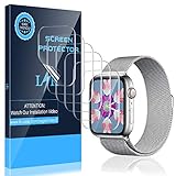 LK [6 Pack] Screen Protector for Apple Watch 38mm Series 3 2 1 - Max Coverage Bubble-Free Anti-Scratch iWatch 38mm Flexible TPU Clear Film