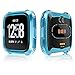 EZCO Compatible with Fitbit Versa Case Plus Charger [3+1 Pack], Exclusive Charging Dock Stand (Can Charge Case On) + Soft TPU Protector Case Bumper for Versa Smart Watch