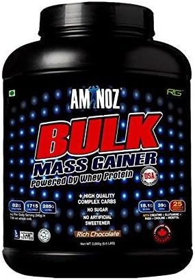 Aminoz-Bulk Mass Gainer Rich Chocolate 6.6 Lbs