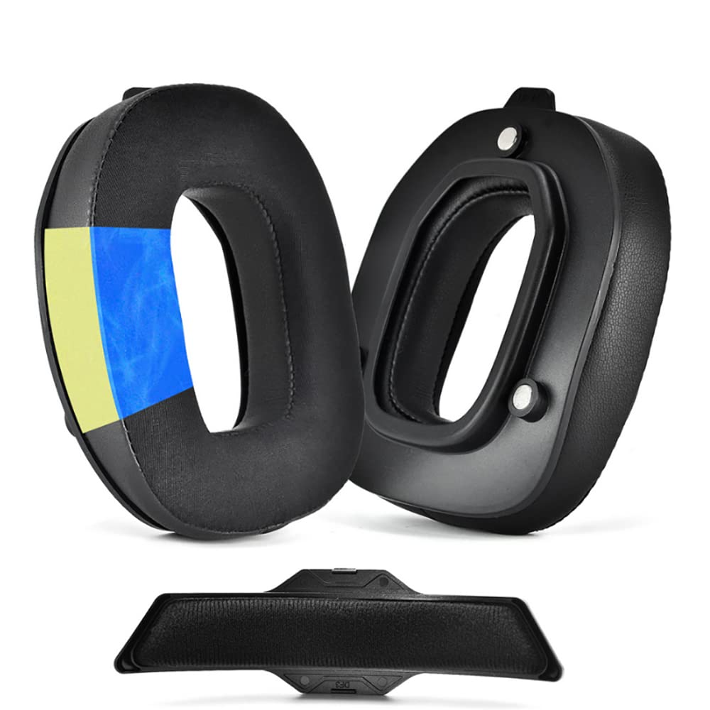 XBERSTAR Cooling Gel Earpads Replacement for Astro A50 GEN3 Headset - A50 Accessories/Ear Cushion/Ear Cups (Cooling Gel earpads+Flannel Headband)