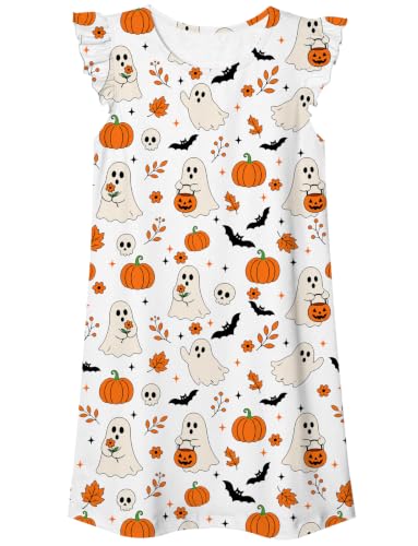 Funnycokid Girls Halloween Nightgown