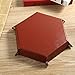 Dice Tray, Dice Box, Dice Holder, Storage Box for RPG Table Games, Double Sided Foldable, Folds Flat, Fits in Board Game Box for Roleplaying RPG by Crystal Lemon (Tan, 9.25)