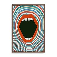 Framed Canvas Wall Art Tree Canvas Prints Home Artwork Decoration for Living Room,Bedroom - 16x24 inches