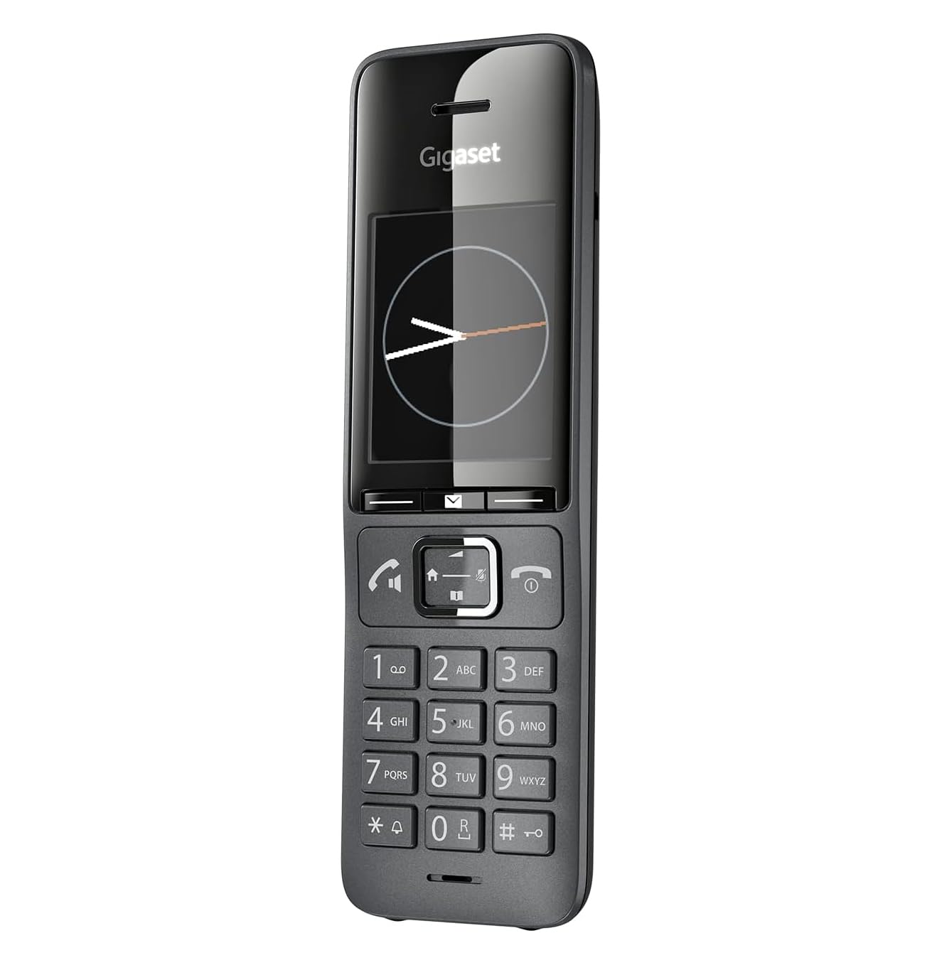 Gigaset Family HX - Additional Handset - DECT Telephone - Timeless and Elegant Design, 2.2" TFT Colour Display, Black [UK Version] [Without Base]