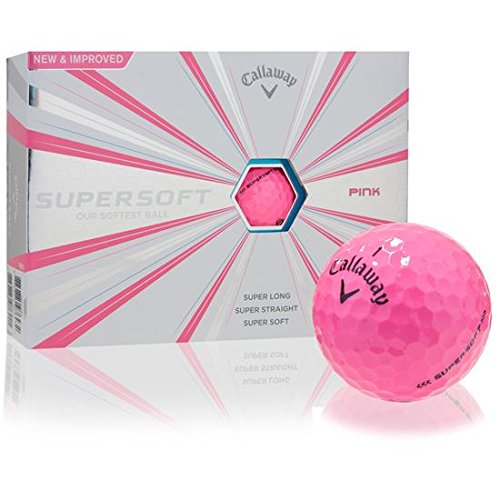 Callaway Golf Supersoft Pink Personalized Golf Balls