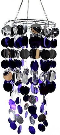 Amazing Grace Beautiful Purple Bling Chandelier Light Shade for Party and Wedding Decor