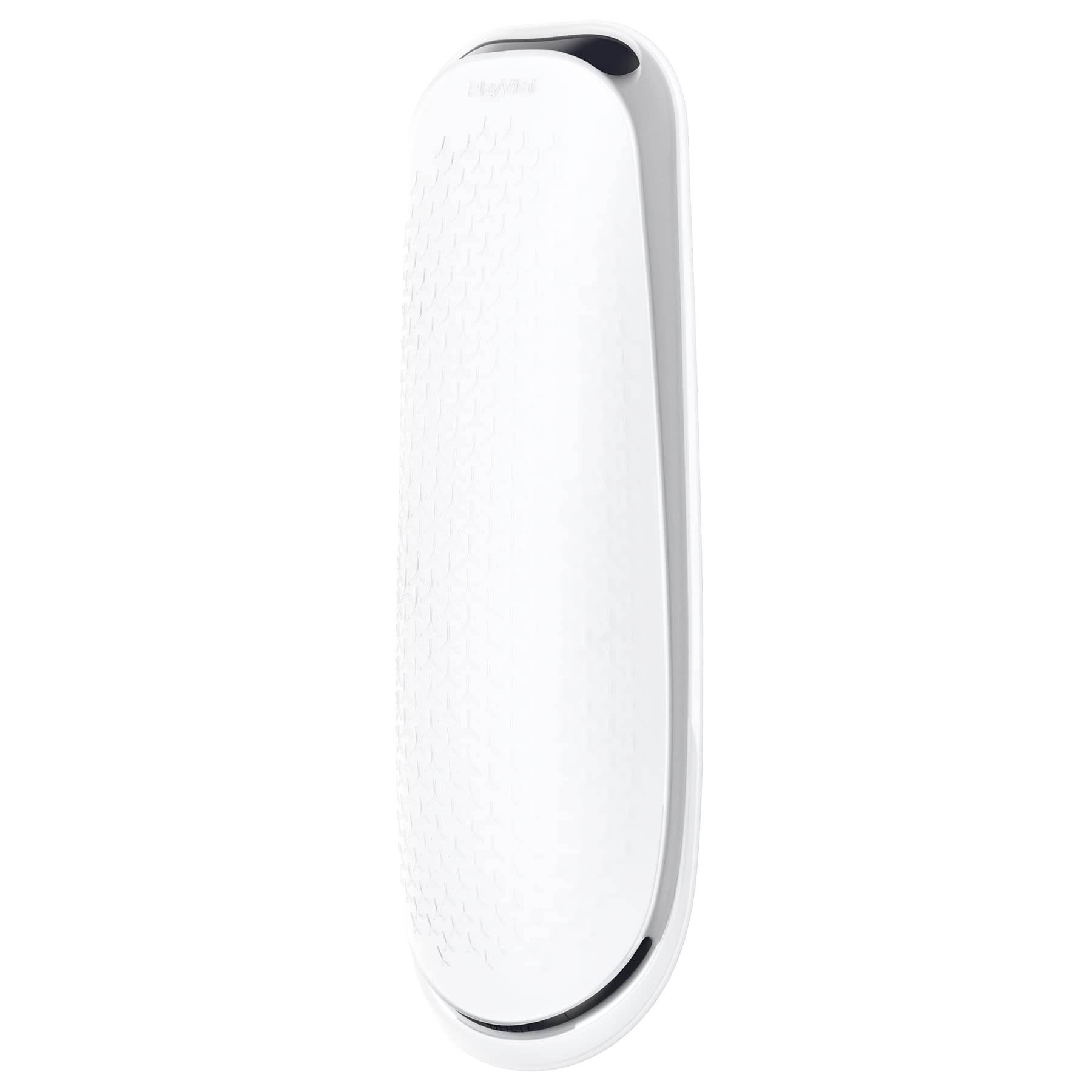 PlayVital Silicone Protective Remote Case for ps5 Media Remote Cover, Ergonomic Design Full Body Protector Skin for ps5 Remote Control - Clear White