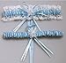 HardNok Throw Away and Keep One Wedding Garter Set, 2 Per Pack, Blue