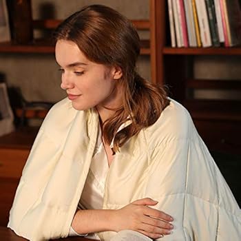 ZonLi Adults Weighted Blanket 20 lbs(60''x80'', Grey, Queen Size