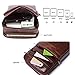 Langzu Men's Genuine Leather Cowhide Vintage Messenger Bag Shoulder Bag Crossbody Bag