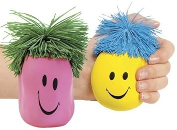 moody face stress ball