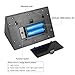 VOLADOR 2 Packs 50 LED Solar Lights, Outdoor Wireless Security Lights, Motion Activated Solar Light, Wall Mount Solar Light for Garden Patio Deck Yard Path Driveway(Black)