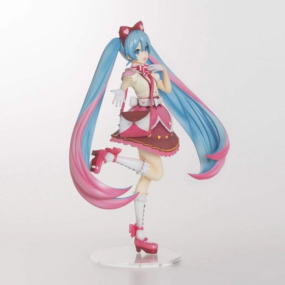 qwermz Modelo De Anime, 23cm Hatsune Miku Ribbon Heart PVC Figuras De qwermz Modelo De Anime, 23cm Hatsune Miku Ribbon Heart PVC Figuras De