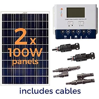 Amazoncom Grape Solar Gs 400 Kit 400 Watt Off Grid Solar