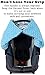 Kids N’ Such Peekaboo Baby Car Seat Cover Car Seat Canopy & Nursing Cover, Chevron/Blue Minky