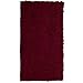 Lavish Home High Pile Shag Rug Carpet, 21 x 36, Burgundy