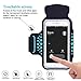Triomph Armband for iPhone 8 Plus, 7 Plus, 6 Plus, 6S Plus, 6, etc. with Key Cards Money Holder for Running, Sports, Jogging, Hiking, Biking - Blue