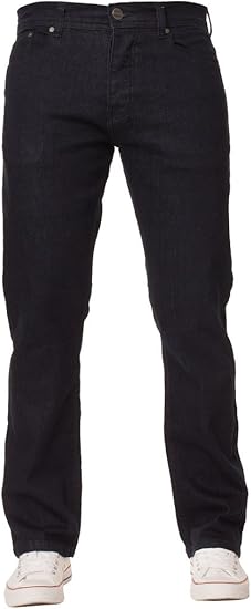 regular fit straight leg jeans