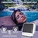 HENSUN White Noise Sound Machine, 17 Non-Looping Natural Sounds| 7 LED Night Lights| Plug in Adapter| Portable Sleep Sound Therapy Maker with Timer & USB Output for Home Office or Travel