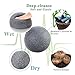 FRESHME 100% Nature Cleanning Charcoal Konjac Sponge - 2 Pack Bamboo Activated Carbon Puff Set Exfoliator Facial & Body Washing Tools for Women Eco-Friendly Material Fit for Dry Oil Sensitive Skin