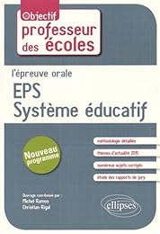 L' épreuve orale EPS, système éducatif