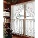 Heritage Lace Woodland 68-Inch Wide by 40-Inch Drop Swag Pair, White
