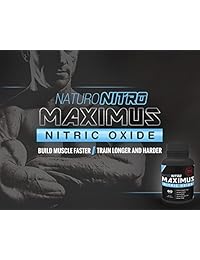 Maximus óxido nítrico óxido nítrico Pastillas Ñ tren de alta potencia sin Booster y L-Arginina Suplemento – Le permite para construir Músculo Rápido, entrenamiento y más y más difícil Ñ 60 ct, 1 Unidad, 1