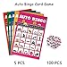 90shine 2 Sets Road Trip Card Games - Travel Scavenger Hunt and Auto Bingo Fun Gift