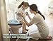 Jerrybox Potty Seat Foldable Travel Toilet Training Seat for Babies, Toddlers Potty Seat with Carrying Bag (Blue)