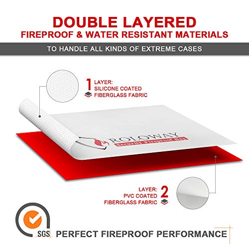 3 Fireproof+Document+ROLOWAY+Resistant+Valuables