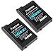 Insten 2Pcs High Capacity Replacement Battery Compatible with Sony PSP 1000 /FAT Playstation Portable 1000 Rechargeable Lithium Ion Batteries 2-Pack Set (NOT FOR PSP 2000 or 3000)