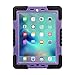 Ipad case, Afranker Ipad 2 case, Ipad 3 case, Ipad 4 Case Plastic Kid Proof Extreme Duty Dual Protective Back Cover with Kickstand Black/purple