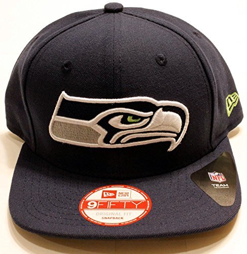 Seattle Seahawks New Era Met Pop Snapback Hat OSFM NFL Football Adjustable Cap