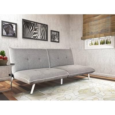Mainstays Extra-Large Futon with Contrast Piping