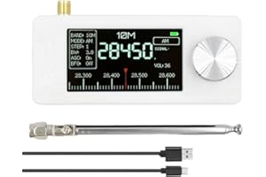 SI4732 IPS Screen Full Band Radio Receiver with Antenna, Mini Radio Receiver Portable Shortwave Radios, for ESP32-S3 Master C