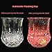 Light Up Cups Set of 6 Party Cups Party Favors Adults Child Glow in the Dark Cups Party Cups Led Flashing Cups LED Tumblers Cute Cups Fun Drinking Glasses for Holiday,Festivals,Birthday,Night Clubbing