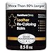 Furniture Clinic Leather Recoloring Balm - Renew, Restore & Repair Color to Faded and Scratched Leather | 21 Color Choices, Works on Couches, Car Seats, Clothing & Purses - 8.5 Fl. Oz (White)
