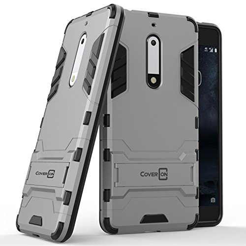 Nokia 5 case, coveron [shadow armor series] hard slim h…